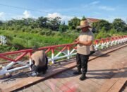 Jembatan Merah Putih Polres Kutim Rampung 100 Persen