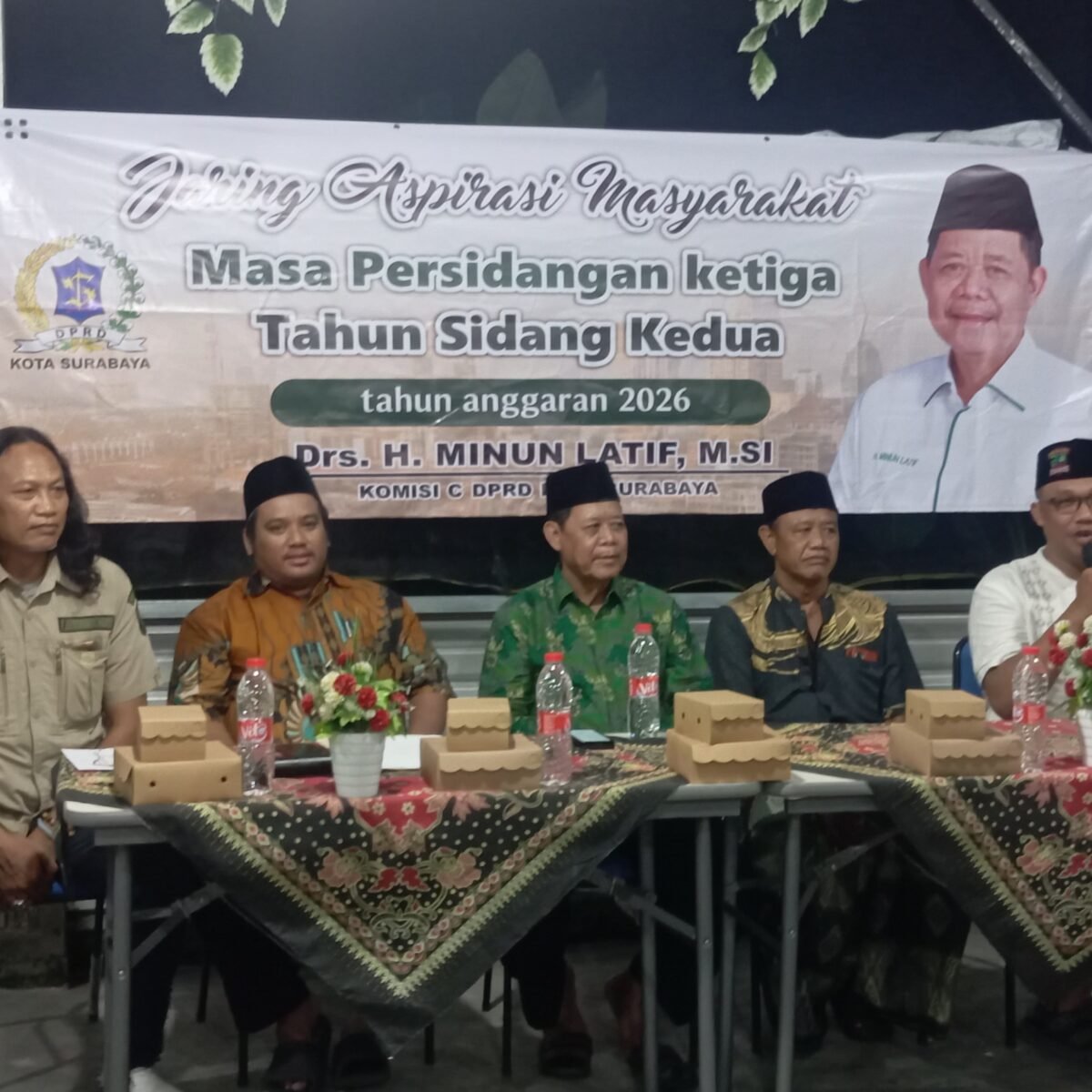 Drs. H. Minum Latief Gelar Reses di Pakal, Warga Sampaikan Berbagai Aspirasi