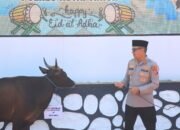 Kapolres Kutim Sumbang Hewan Kurban di Hari Raya Idul Adha 1447 Sebagai Wujud Kepedulian