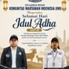 Keluarga Besar KWI Sampaikan Ucapan Selamat Hari Raya Idul Adha 1447 H
