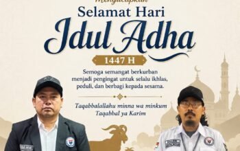 Keluarga Besar KWI Sampaikan Ucapan Selamat Hari Raya Idul Adha 1447 H