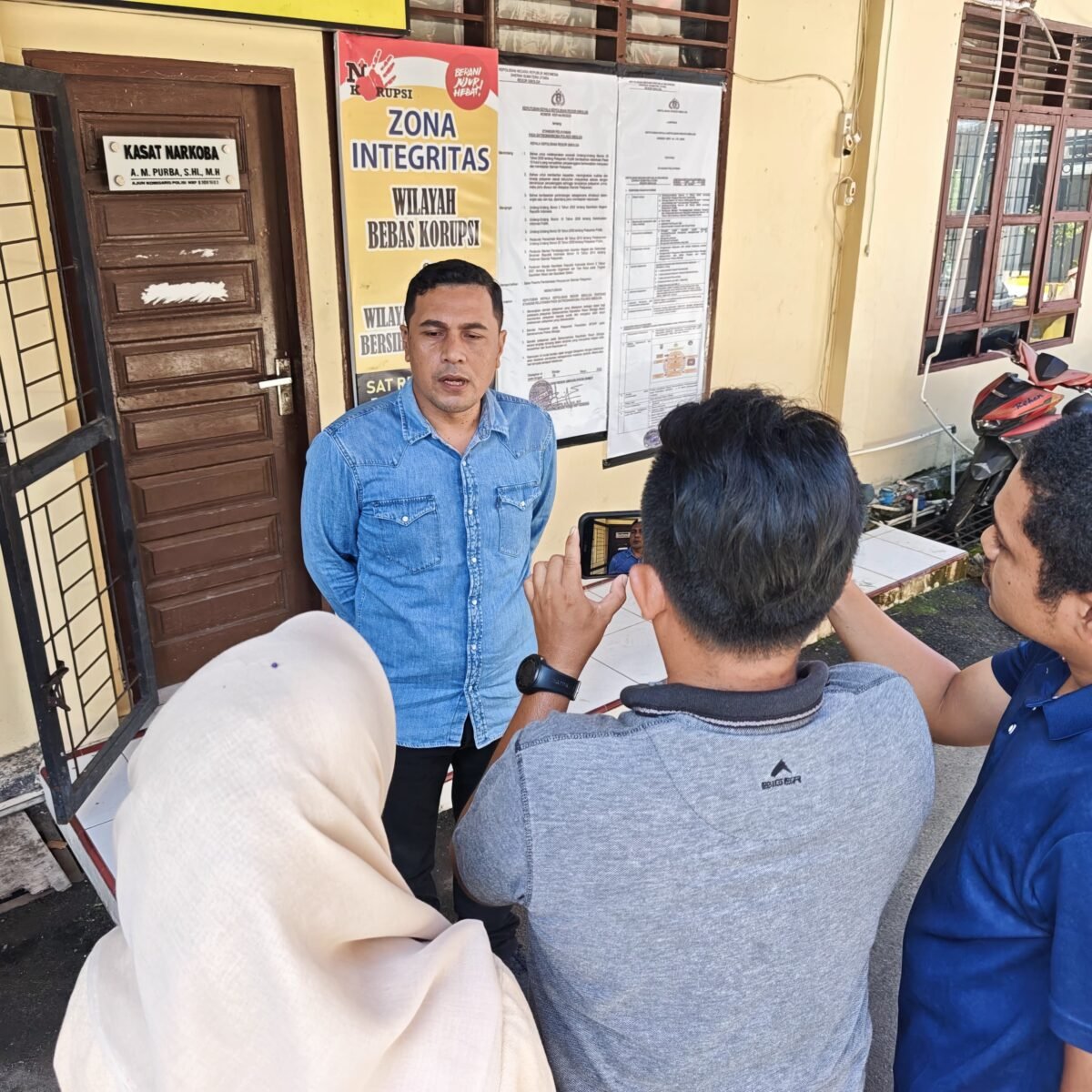 Doorstop Kasat Resnarkoba Polres Sibolga : Dalam 17 Hari Ungkap 6 Kasus Narkoba, 10 Tersangka Diamankan Termasuk 3 Residivis