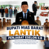 Bupati Nias Barat Lantik 9 Kepala OPD, Integritas Tak Bisa Ditawar, Kinerja Harus Terukur