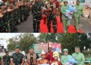 Kunjungi Kodim Banyuasin, Danrem 044/Gapo Tekankan Keluarga sebagai Kunci Kesuksesan Prajurit