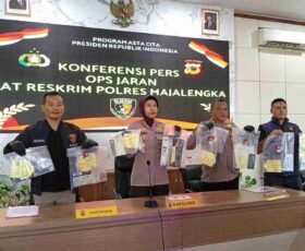Operasi Jaran Lodaya 2026, Polres Majalengka Ungkap 4 Kasus Kejahatan dan Amankan 4 Tersangka