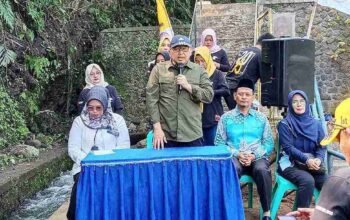 Anggota DPRD Provinsi Jawa Barat H.Yomanius Untung: Berdampak Ganda Saluran Air Lancar, Potensi Wisata Terbuka