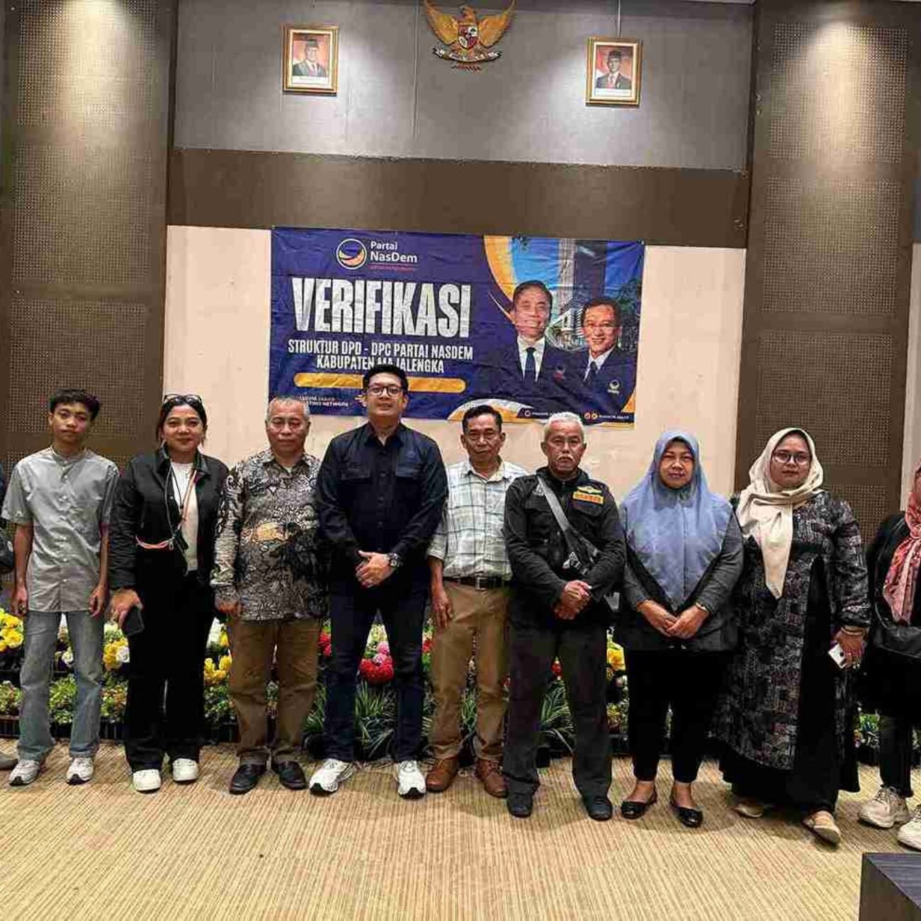 Terus Berbenah,NasDem Majalengka Terapkan Verifikasi Ketat Bersama DPW Jabar