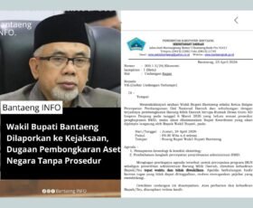 ketua pemuda lira Bantaeng Laporkan Dugaan Penyalahgunaan Wewenang ke Kejati Sulsel, Soroti Hilangnya Aset SD Inpres Panjang