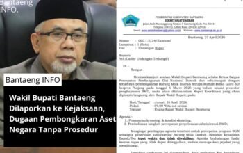 ketua pemuda lira Bantaeng Laporkan Dugaan Penyalahgunaan Wewenang ke Kejati Sulsel, Soroti Hilangnya Aset SD Inpres Panjang