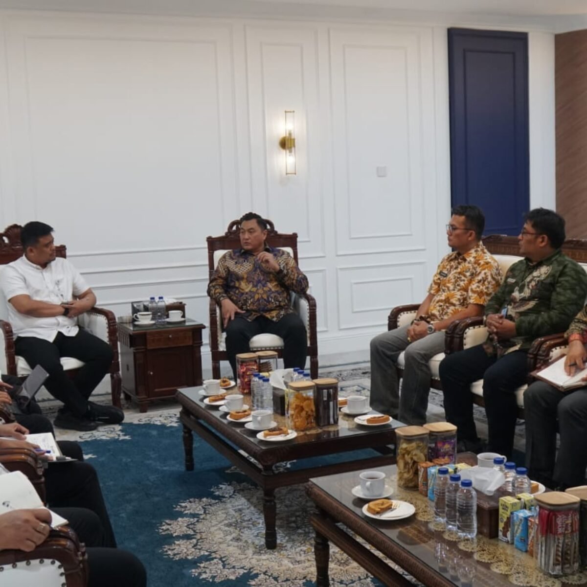 Perkuat Sinergi P4GN, Kepala BNNP Sumatera Utara Lakukan Audensi dan Koordinasi dengan Gubernur Sumatera Utara