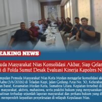 Pemuda Masyarakat Nias Konsolidasi Akbar, Siap Gelar Aksi Damai di Polda Sumut Desak Evaluasi Kinerja Polres Nias