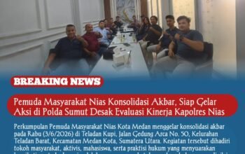 Pemuda Masyarakat Nias Konsolidasi Akbar, Siap Gelar Aksi Damai di Polda Sumut Desak Evaluasi Kinerja Polres Nias