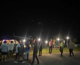 Berintegritas dan Humanis, Polres Pakpak Bharat Laksanakan Patroli Bluelight di Kota Salak