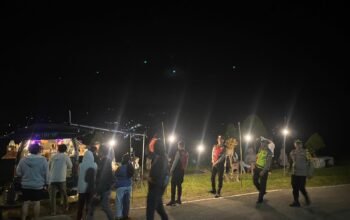 Berintegritas dan Humanis, Polres Pakpak Bharat Laksanakan Patroli Bluelight di Kota Salak