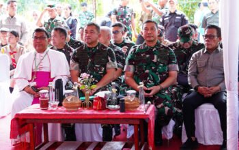 Pangdam I/BB Dampingi KASAD Resmikan Pipanisasi Air Bersih dan Reboisasi di Tapteng