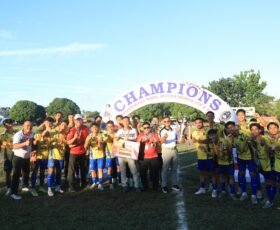 Wakapolda Babel Tutup Bhayangkara Babel Soccer Brimob Cup 2026, Denis FC X Pemaru Sukses Jadi Juara