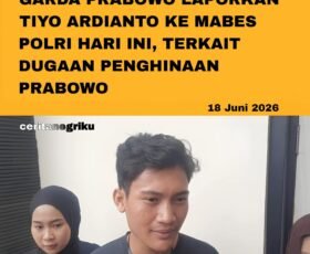 Garda Prabowo Laporkan Tiyo Ardianto ke Mabes Polri Hari Ini, Terkait Dugaan Penghinaan Prabowo