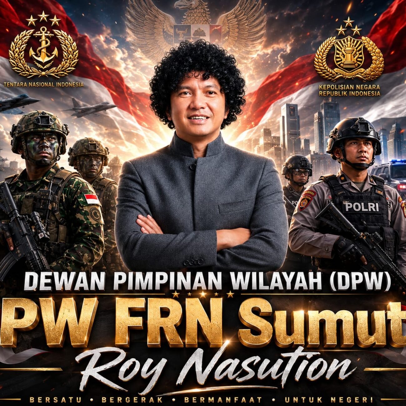 DPW PW FRN Sumut Minta APH Tidak Tebang Pilih Dalam Penindakan THM