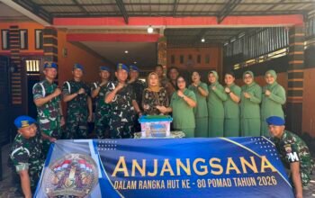 Pomdam I/BB Melaksanakan Anjangsana Dalam Rangka HUT ke – 80 POMAD Tahun 2026