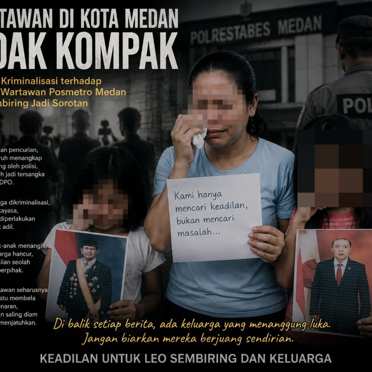 Wartawan di Kota Medan Tidak Kompak? Ketika Seorang Rekan Seprofesi Berjuang Sendirian Mencari Keadilan