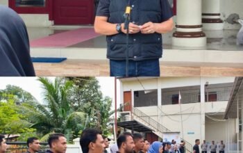 Giat Bakti Sosial Pra HANI 2026, BNNP Aceh bersih – bersih Meunasah Gampong Lamgapang  di Kec. Krueng Barona Jaya Kab Aceh Besar