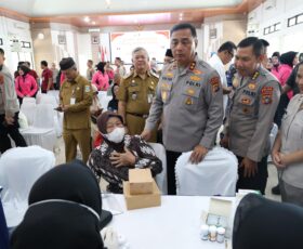 Polda Babel Gelar Puncak Bakti Kesehatan, Sedia Layanan Pengobatan Gratis Hingga Khitanan