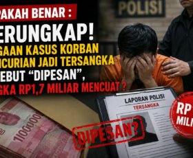 Apakah Benar : Terungkap! Dugaan Kasus Korban Pencurian Jadi Tersangka Disebut ” Dipesan “, Angka Rp 1,7 Miliar Mencuat?