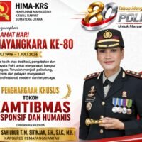 Sambut Hari Bhayangkara ke – 80, HIMA KRS Beri Penghargaan Khusus Kepada Kapolres Pematangsiantar