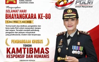 Sambut Hari Bhayangkara ke – 80, HIMA KRS Beri Penghargaan Khusus Kepada Kapolres Pematangsiantar