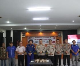 Meriahkan HUT Bhayangkara ke – 80, Polres Sibolga Gelar Turnamen Catur Antar – Satkamling