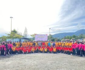 Sambut Hari Bhayangkara ke – 80, Polres Pakpak Bharat Gelar Olahraga Bersama