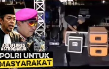 Agus Flores : ” Air Harum Hanya Ada di Banyuwangi “, Wujud Syukur atas Suksesnya Doa dan Shalawat Akbar HUT ke – 80 Bhayangkara
