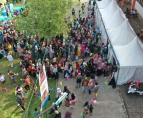 Polri Gelar Pasar Rakyat dan Bazar UMKM, Ribuan Warga Jakarta Barat Antusias Berburu Sembako Murah