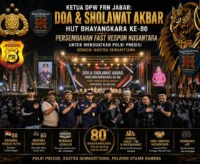 HUT Bhayangkara ke – 80, PW FRN Persembahkan Doa dan Sholawat Akbar untuk Menguatkan Pengabdian Polri kepada Bangsa