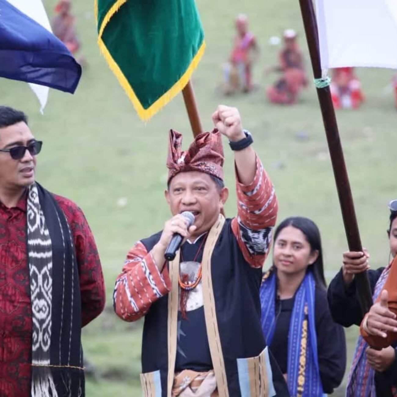 Mendagri Hadiri dan Buka Festival Fulan Fehan ke IV