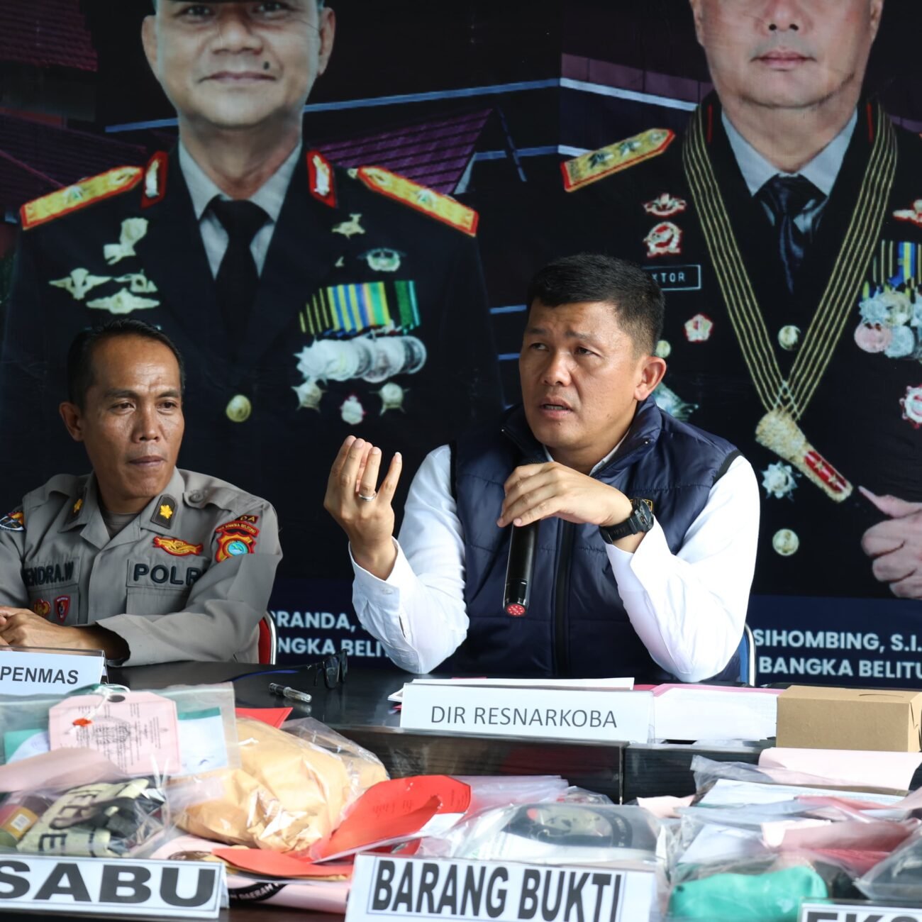 Polda Babel ungkap 289 kasus narkoba selama semester I 2026, tersangka naik 16,7 persen
