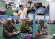 Jamaah mengikuti kajian