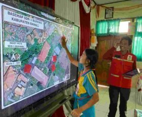 Simulasi Bencana Jadi Puncak Pelatihan Agen SPAB Di SDN 1 Buahan Dan Terunyan