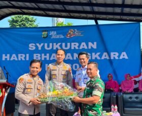 Polda Metro Jaya Gelar Syukuran Hari Bhayangkara ke-80 di Cisauk
