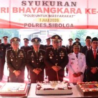 Polres Sibolga Gelar Upacara dan Syukuran Hari Bhayangkara ke – 80, Perkuat Sinergi untuk Masyarakat