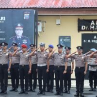 20 Personel Polres Sibolga Naik Pangkat, Kapolres : Jadikan Amanah untuk Tingkatkan Profesionalisme