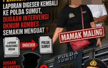 Miris!! Masyarakat Miskin Melapor ke Polda Sumut, Dilimpahkan ke Polrestabes Medan, Enam Bulan Dipeti Eskan, Kini Kembali Digeser ke Polda Sumut?