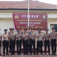 12 Personel Polres Pakpak Bharat Naik Pangkat Setingkat : Tingkatkan Profesionalisme Dalam Melaksanakan Tugas
