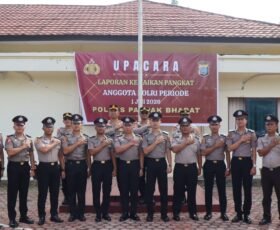 12 Personel Polres Pakpak Bharat Naik Pangkat Setingkat : Tingkatkan Profesionalisme Dalam Melaksanakan Tugas