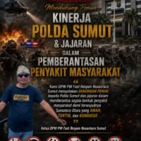 DPW PW FRN Sumut Dukung Kinerja Polda Sumut dan Jajaran Dalam Pemberantasan Penyakit Masyarakat