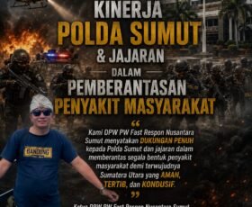 DPW PW FRN Sumut Dukung Kinerja Polda Sumut dan Jajaran Dalam Pemberantasan Penyakit Masyarakat