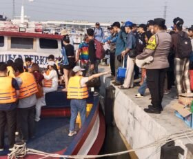 Polsek Sunda Kelapa Tingkatkan Pelayanan dan Pengamanan Wisatawan di Dermaga Kali Adem Menuju Kepulauan Seribu
