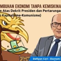Ekonom Konstitusi Defiyan Cori : Pertumbuhan Ekonomi Tak Berarti Tanpa Penghapusan Kemiskinan