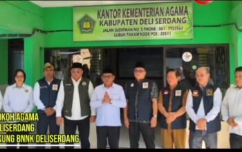 Langkah BNNK Deli Serdang Tuai Dukungan Tokoh Agama dan Masyarakat, Pasca Operasi Gabungan di Cafe Kita Patumbak 1