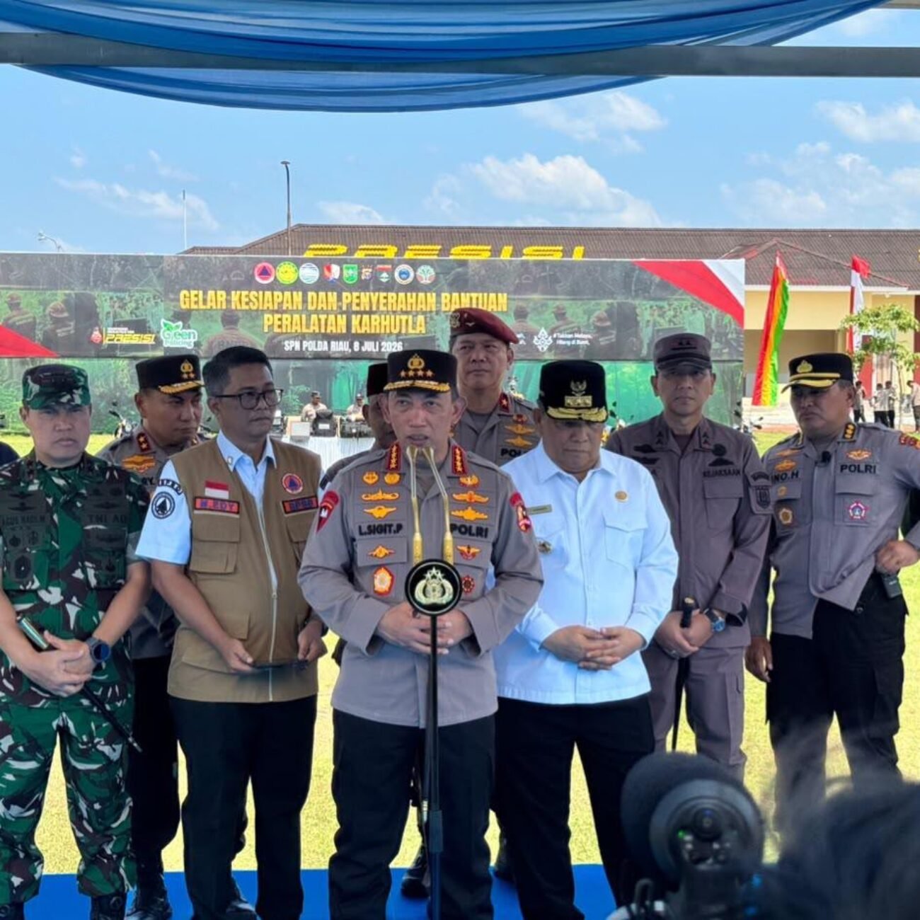 Kapolri Instruksikan Optimalkan Penanganan Karhutla Di Riau